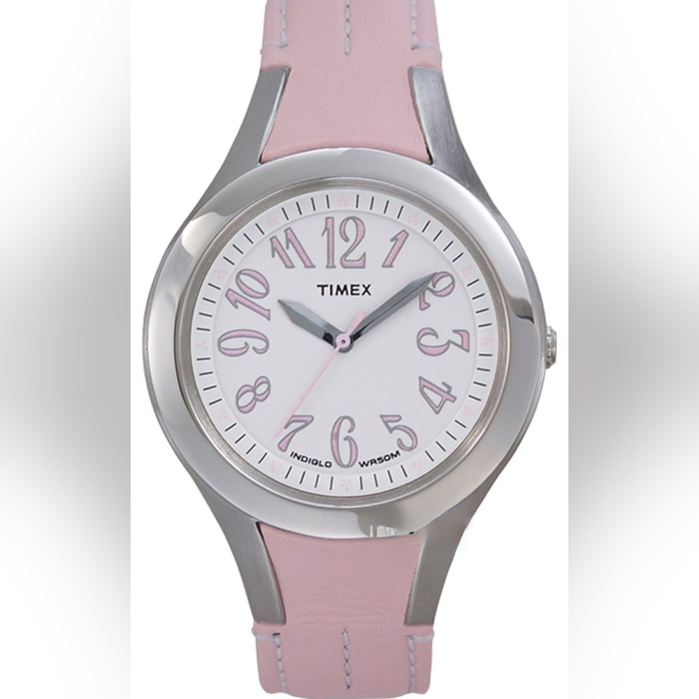 Timex Watch with Leather Band